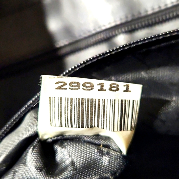 VTG Furla Authentic Black Leather X Large Tote Bag Satchel Made in Italy - Picture 5 of 15